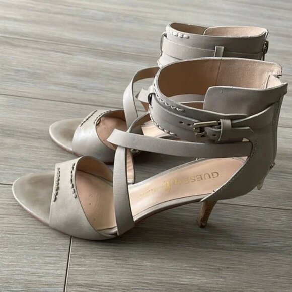 Leather Multi Strand Sandals Guess by Marciano - Picture 6 of 11